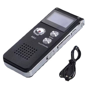 SK-012 เครื่องบันทึกเสียงแบบเปิดใช้งานด้วยเสียง เครื่องเล่น MP3 ดิจิตอล HD อัจฉริยะ ไมโครโฟนสองทิศทาง สีดำ - Product Image 5