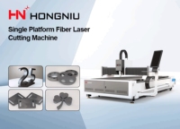 Machine de découpe laser fibre CNC 3015 de 1500W 3KW Raycus avec précision de ±0,02 mm pour tôles d'acier en atelier