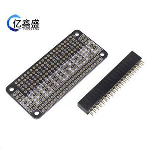Yixinsheng บอร์ดขยายแผงวงจรพิมพ์ราสเบอร์รี่ Pi ZERO WH GPIO PCB แบบเบรดบอร์ด40พินสำหรับโปรเจกต์ DIY - Product Image 1