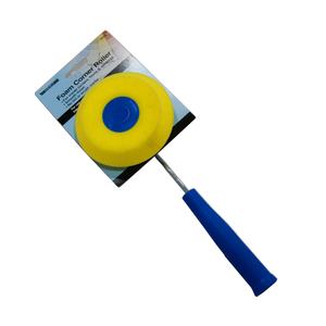 Sanfine 9 pollici <span class=keywords><strong>rullo</strong></span> di vernice in schiuma ad alta densità spugna <span class=keywords><strong>pittura</strong></span> <span class=keywords><strong>rullo</strong></span> pennello per la verniciatura di <span class=keywords><strong>pareti</strong></span> del viso ruvido