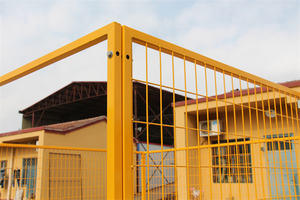 Büyük açık köpek Run kulübesi ağır evcil kafes galvanizli çelik köpek çit köpek muhafaza oyun parkı - Product Image 5