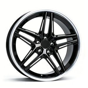 Nuevas llantas forjadas ligeras de alta resistencia estilo <span class=keywords><strong>Ferrada</strong></span> CM, negro brillante con borde pulido, para M3 Mercedes AMG, OEM disponible. - Product Image 6
