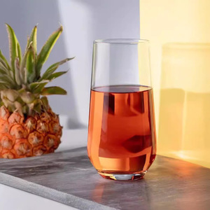Vaso de Cristal sin Plomo <span class=keywords><strong>Krosno</strong></span>, Estilo Minimalista, para Limonada, Cócteles, Bebidas Largas, Highball, Mojito - Product Image 5