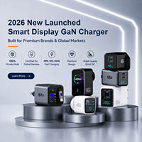 Meilleures ventes : Chargeurs muraux rapides Gan 100W, adaptateur de charge intelligent USB-C pour téléphone portable et ordinateur portable, SAA KC CB UKCA CE PD GAN USB C