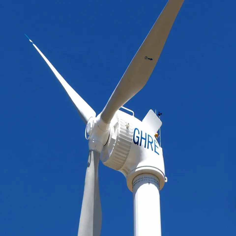 Niedriggeschwindigkeits-<span class=keywords><strong>Windenergie</strong></span> turbine 500kW 3 Flügel Vertikale Achse Horizontale Windkraft anlage 50kW 100kW 150kW 300kW 400kW Fabrik preis