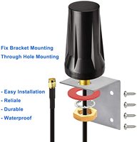 4G LTE support fixe extérieur montage mural antenne étanche 5dBi SMA antenne mâle pour 4G LTE routeur véhicule camion