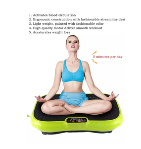 Máquinas de plataforma de vibración de cuerpo entero más delgadas para ejercicio físico con control remoto de diseño electromagnético <span class=keywords><strong>3D</strong></span> para uso doméstico - Product Image 3