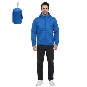 <b>Mens</b> Puffer <b>Jackets</b> Padded Zip up Stand Collar Puffy Winter Coats <b>Jackets</b> <b>Warm</b> Thicken - Product Image 1