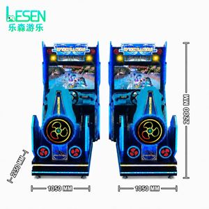 Simulateur de course de bateaux dynamique pour 2 joueurs avec siège à mouvement, machine de course de vitesse double compétitive pour centres de divertissement (FEC) - Product Image 6