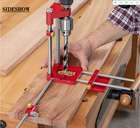 Localisateur de perçage réglable pour le travail du bois, mini perceuse d'établi, localisateur de poinçonnage réglable