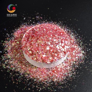 Новинка 2020, чехол для мобильного телефона, блестящие детские игрушки, украшение для маникюра, косметический пигмент, радужные бриллианты, красный - Product Image 1