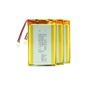 ZonYou 103048 סוללת ליתיום פולימר 3.7V <span class=keywords><strong>1500mAh</strong></span> עם 500 מחזורי חיים עבור צעצועי כלי חשמל לצרכן אלקטרוניקה מכשיר לביש - Product Image 1