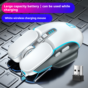 Xinmeng M215 không dây có thể sạc lại Chuột máy tính xách tay máy tính để bàn kinh doanh văn phòng e-thể thao Chuột chơi game trong kho - Product Image 2