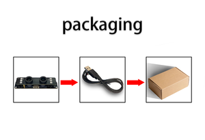 โมดูลกล้อง USB 2MP 1080P รุ่น 95 °   กล้องตรวจจับความเคลื่อนไหวพร้อมระบบจดจำใบหน้าแบบเลนส์มุมกว้าง - Product Image 6