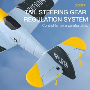 <span class=keywords><strong>Avion</strong></span> RC Z61 2,4 GHz 3 canaux, planeur à voilure fixe 3 axes, modèle en mousse EPP, jouet piloté (<span class=keywords><strong>BF109</strong></span>) inspiré de la Seconde Guerre mondiale allemande, avec batterie, pour amateurs et cadeaux - Product Image 4
