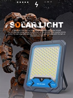 Projecteur solaire LED haute luminosité 5054 avec caméra, étanche IP65, lumière de sécurité solaire extérieure pour usage commercial