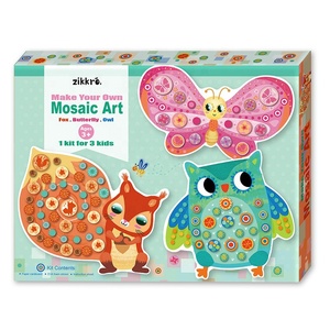 Bambini ragazze ragazzi <span class=keywords><strong>Space</strong></span> Insect Sealife Animal Color Box EVA Mosaic Art Kit perfetto per arti e mestieri fai da te - Product Image 2