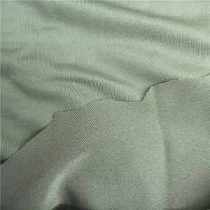 Séchage rapide Polyester <span class=keywords><strong>recyclé</strong></span> Spandex tricoté Jersey mèche recycler Polyester élasthanne simple Jersey tissu pour Yoga vêtements de sport - Product Image 3