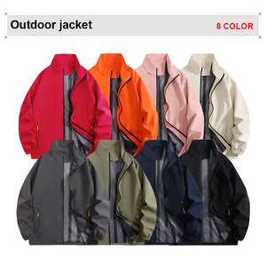 Veste d'extérieur personnalisée, design uniforme, broderie, manteau pour homme, vêtements de travail, coupe-vent, veste imperméable avec logo - Product Image 2