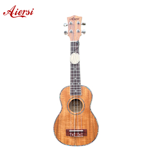 Aiersi marca hecha a mano Koa cuerpo soprano <span class=keywords><strong>ukelele</strong></span> 21 pulgadas de alta calidad <span class=keywords><strong>ukelele</strong></span> al por mayor marca personalizada China fábrica hecha <span class=keywords><strong>bajo</strong></span> precio - Product Image 6