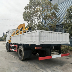 Camion <span class=keywords><strong>benne</strong></span> basculante Dongfeng 5T avec <span class=keywords><strong>grue</strong></span> pliante 8T, <span class=keywords><strong>grue</strong></span> montée sur camion 8T, manipulateur de <span class=keywords><strong>grue</strong></span> à flèche droite 10T - Product Image 5