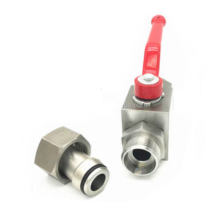 새로운 도착 Zhongye YJZQ-J6W 수동 고압 탄소강 볼 밸브 31.5MPa 용접 파이프 수 스레드 유압 시스템 OEM - Product Image 6