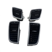 Panneau de ventilation de tableau de bord OEM d'occasion 970552131 970552132 pour Porsche Panamera 970 2010 à 2016, grille de sortie de climatisation