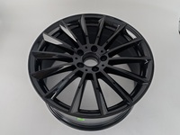 Fábrica SYAC Fabrica Llantas de Repuesto para Automóviles de 18 y 19 Pulgadas, PCD5*112, Aleación de Aluminio Negro Brillante, para C400