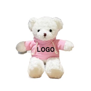 Orsacchiotto di Peluche, Simpatico Pupazzo di Orso Vestito con Imbottitura in Cotone PP, Stampa Logo Personalizzata per Eventi e Lauree - Product Image 5