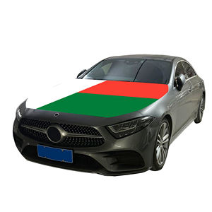 ขายส่ง 120x150 ซม.มาดากัสการ์รถHoodครอบคลุมธงราคาไม่แพงสวมใส่ทนทานและทนทานรถHood - Product Image 3