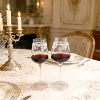 Vente en gros de gobelets à vin rouge en verre cristal, gobelets à vin pour la maison et l'hôtel, créatifs et sculptés