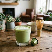 Capsules de matcha pour Nespresso Vertuo, capsules de thé vert de qualité cérémonielle, emballage personnalisé en boîte, marque privée, OEM