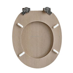 En bois MDF W106 T <span class=keywords><strong>O</strong></span> Forme Siège De Toilette Bidet Couverture 18 pouces Europe et 19 pouces USA Modèle pour Salle De Bains - Product Image 2