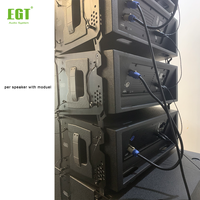 300 watts amplificateur de puissance actif line array haut-parleurs profession audio sons système puissant pour théâtre extérieur