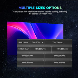 Écran d'affichage LED d'intérieur, petit pas de pixel, ultra fin, panneau P2.5 P3.91, publicité commerciale, signalisation numérique, mur vidéo - Product Image 3