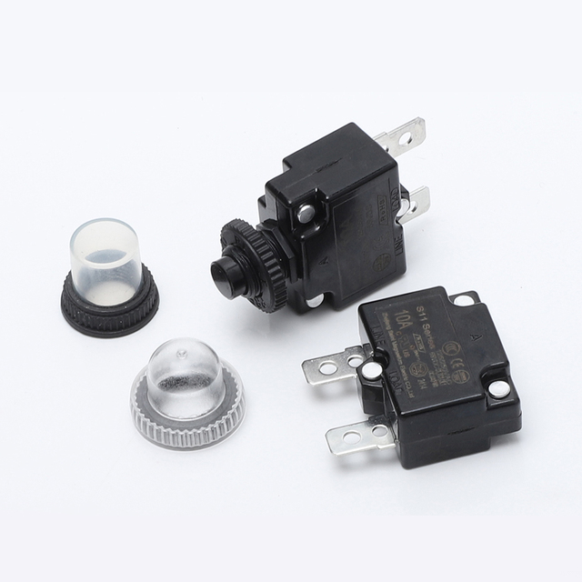 S11/S22 Series Mini Miniature Overload Protector 125V 250VAC 64VDC High Power Voltage Protector Overload Protector