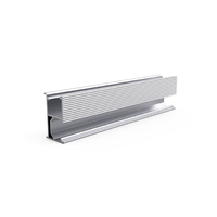 Support de montage solaire photovoltaïque en forme de C en zinc-aluminium-magnésium sur mesure, galvanisé à chaud, avec garantie de 25 ans