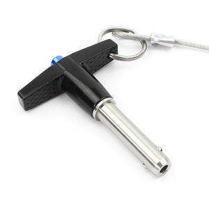 Poignée en T à haute précision avec goupille de verrouillage à dégagement rapide, longueur de la goupille 5 mm à 150 mm, poignée en T à dégagement rapide, personnalisée pour la salle de sport - Product Image 1