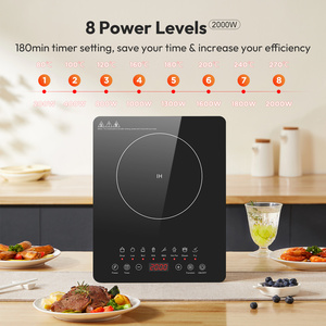 Vendedor caliente <span class=keywords><strong>Estufa</strong></span> de inducción multifunción con control táctil para el hogar <span class=keywords><strong>Estufa</strong></span> de inducción de 2000W Cocina de inducción eléctrica de 220V - Product Image 4