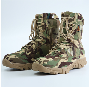 Bottes tactiques Delta camouflage personnalisées TSB10, accessoires de haute qualité, fabriquées en Chine - Product Image 5