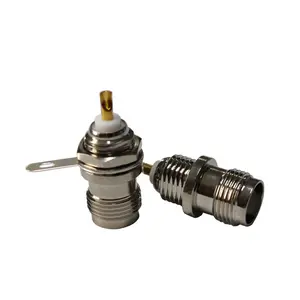 Conector de conector TNC-KY RF macho com rosca, material de bronze, conector coaxial de fornecimento de fábrica