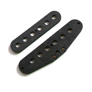 Placa Base de Fibra Negra Donlis para Pastillas de Bobina Simple de Guitarra ST con Espaciado de Cuerdas de 48/50/52 mm - Product Image 3