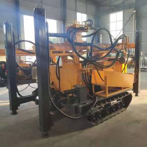 Perforatrice de puits d'<span class=keywords><strong>eau</strong></span> de moteur diesel 200 mètres foreuse artésienne artisanale hydraulique avec composants de noyau de pompe - Product Image 6