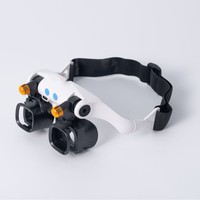 Head-mounted LED Light USB Rechargeable Magnifying Glass Lens Watch Mechanical Electronics Repair Jewelry Appraisal