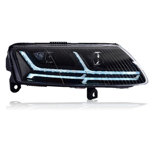 Phares de voiture Styg pour Audi 2005-2011 A6 C5 C6 Phares LED Signal dynamique Animation DRL Bi Xenon Accessoires Auto - Product Image 1