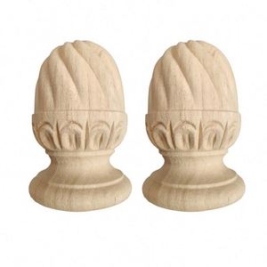 Custom Solid Wood Furniture Legs Bun Feet for <b>Sofa</b> Chair Ottoman Dresser Foot-Hospital Outdoor Living Room Bedroom Use - Product Image 3