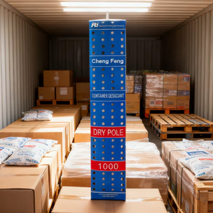 Hocheffizientes Container-Trockenmittel 1KG Verpackung Fracht Langstrecken-Seefracht Trockenstange Trockenbeutel Calciumchlorid-Gel Trockenmittel - Product Image 3