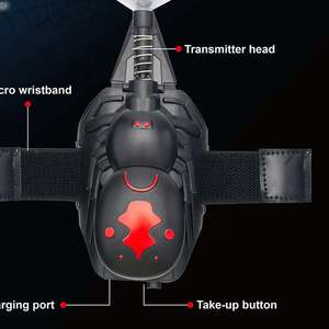 Cosplay Launcher Polsspeelgoed Doet Alsof Super Man Veiligheidsspellen Educatief Elektrisch Plastic <span class=keywords><strong>Web</strong></span> Shooter Speelgoed - Product Image 2