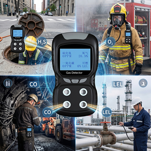 เครื่องตรวจจับก๊าซรั่วแบบพกพา Tanda สำหรับ H2S CO SO2 ความแม่นยำสูง - Product Image 4