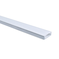 Profilé LED en aluminium pour coins décoratifs 14*06mm, canal de lumière flexible et découpable, noir, blanc, argent, décorations